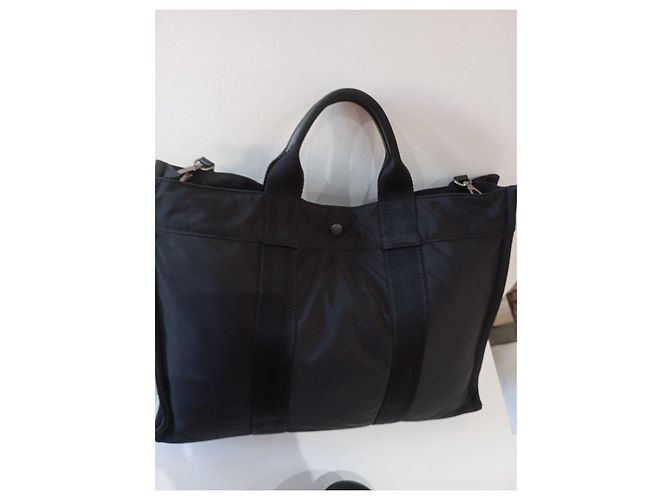 Autre Marque Borsa tote nera in nylon HAZZYS Nero - vista 14
