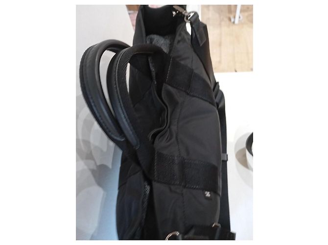Autre Marque Borsa tote nera in nylon HAZZYS Nero - vista 5