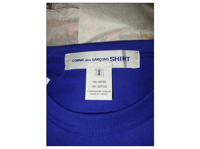 Comme Des Garcons T-shirt COMME des GARÇONS SHIRT Blu - vista 6