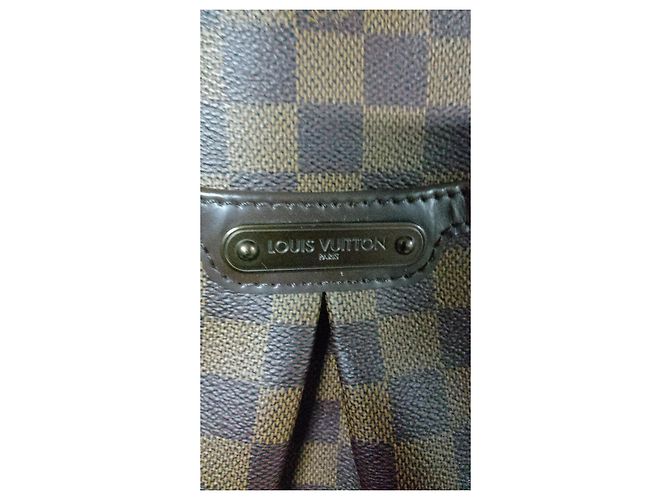 Borsa a mano Louis Vuitton Bloomsbury Marrone Angora - vista 3