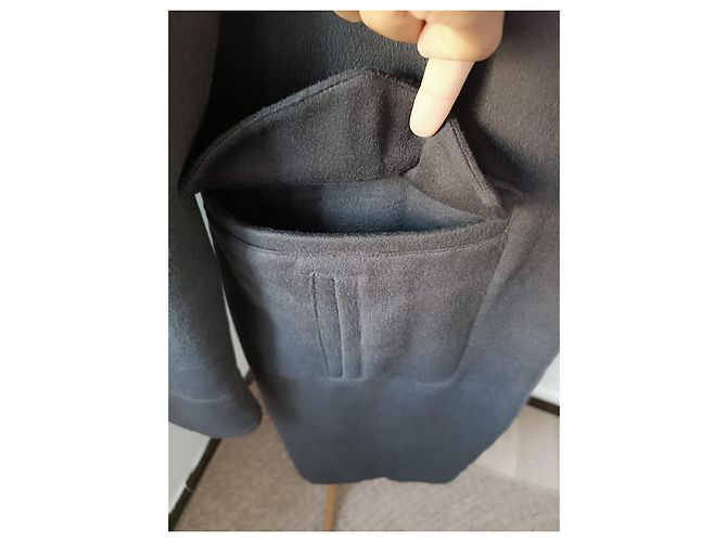 Abrigo Fendi de lana marrón chocolate Marrón oscuro - vista 9