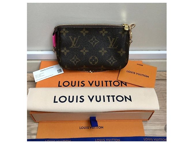 Pochette Louis Vuitton Monogram x Yayoi Kusama Marrone Rosa Bianco - vista 13