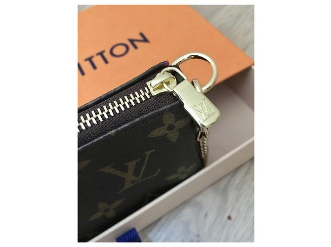 Pochette Louis Vuitton Monogram x Yayoi Kusama Marrone Rosa Bianco - vista 15