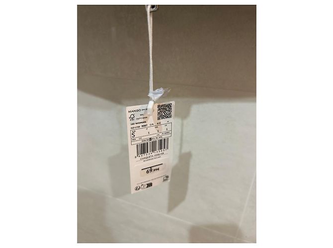 Mango Giacca corta argento MNG - vista 9