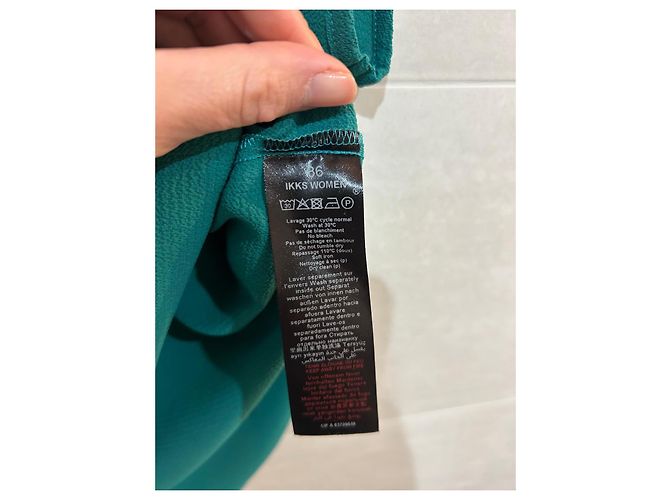 Autre Marque Top corto verde con zip IKKS WOMEN - vista 5