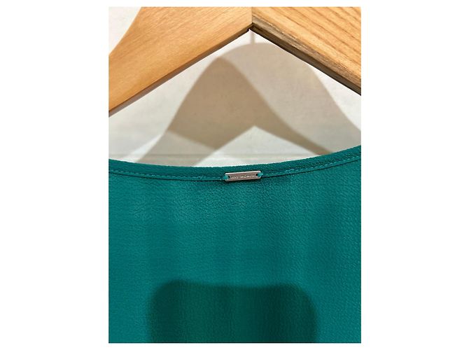 Autre Marque Top corto verde con zip IKKS WOMEN - vista 6