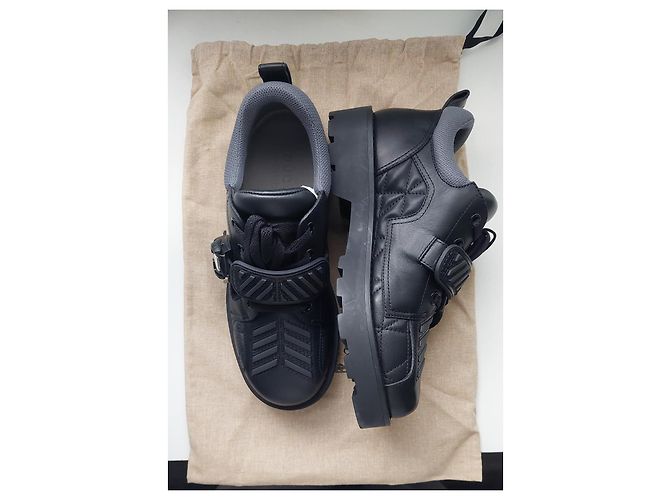 Zapatillas Derby Gucci de piel negra Negro - vista 10