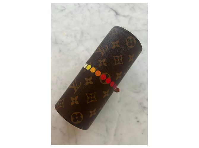 Set de crayons de couleur Monogram Louis Vuitton Marron Multicolore Doré - vue 3