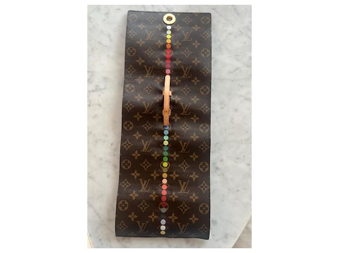 Set de crayons de couleur Monogram Louis Vuitton Marron Multicolore Doré - vue 8