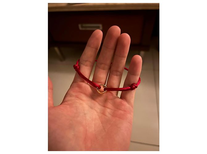Bracciale Trinity di Cartier Rosso D'oro - vista 2