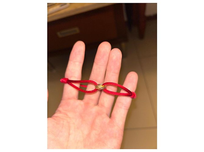 Bracciale Trinity di Cartier Rosso D'oro - vista 3