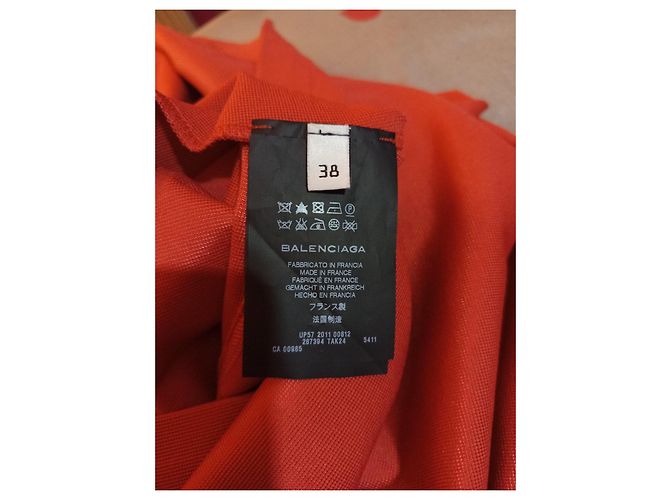 Balenciaga Kleid Orange Größe 38 - Ansicht 10