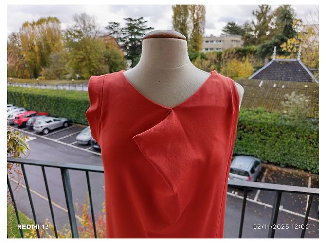 Balenciaga Kleid Orange Größe 38 - Ansicht 2