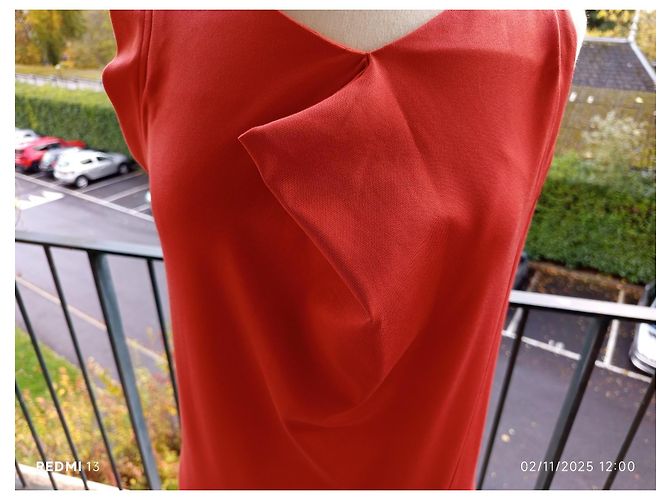 Balenciaga Kleid Orange Größe 38 - Ansicht 3
