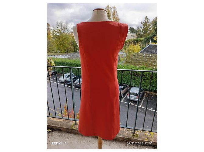Balenciaga Kleid Orange Größe 38 - Ansicht 7