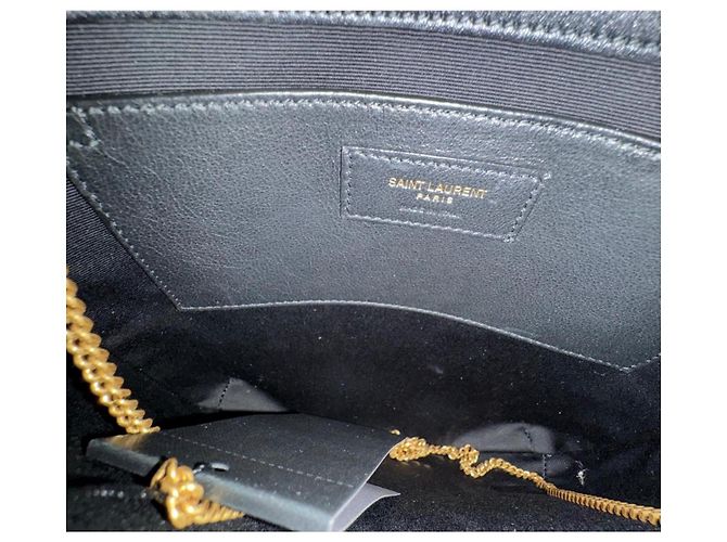 Borsa shopping mini Saint Laurent Nero - vista 12