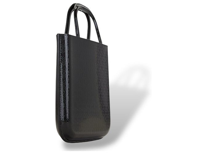 Borsa shopping mini Saint Laurent Nero - vista 14