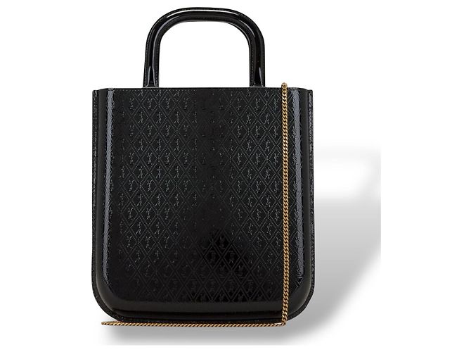 Borsa shopping mini Saint Laurent Nero - vista 16