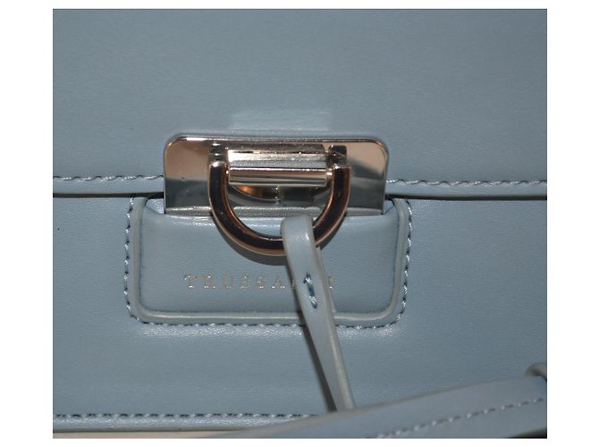 Borsa a mano Trussardi Turchese in pelle vegana - vista 2