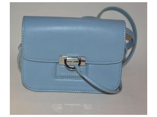 Borsa a mano Trussardi Turchese in pelle vegana - vista 3