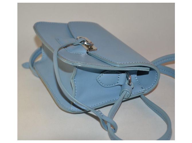 Borsa a mano Trussardi Turchese in pelle vegana - vista 4