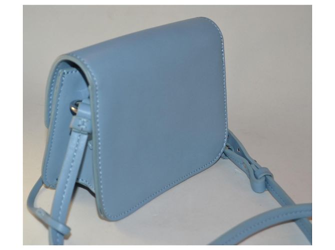 Borsa a mano Trussardi Turchese in pelle vegana - vista 6