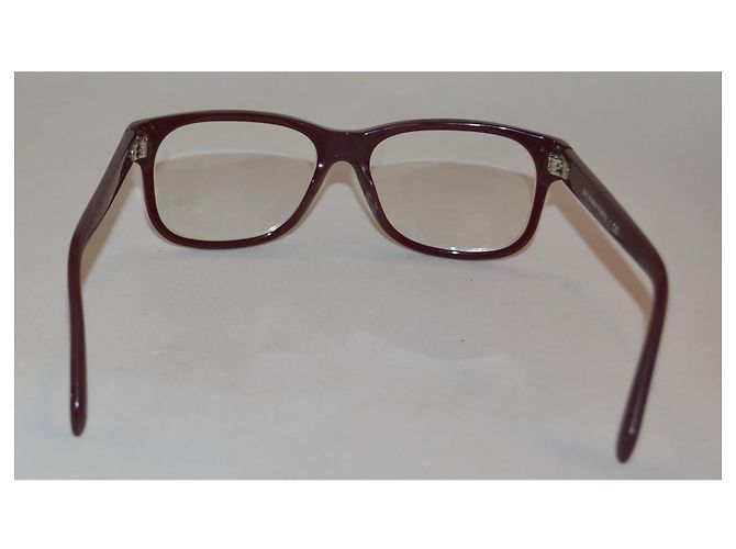 Occhiali Burberry B2136 Rosso Scuro Plastica Multicolore Bordò - vista 5
