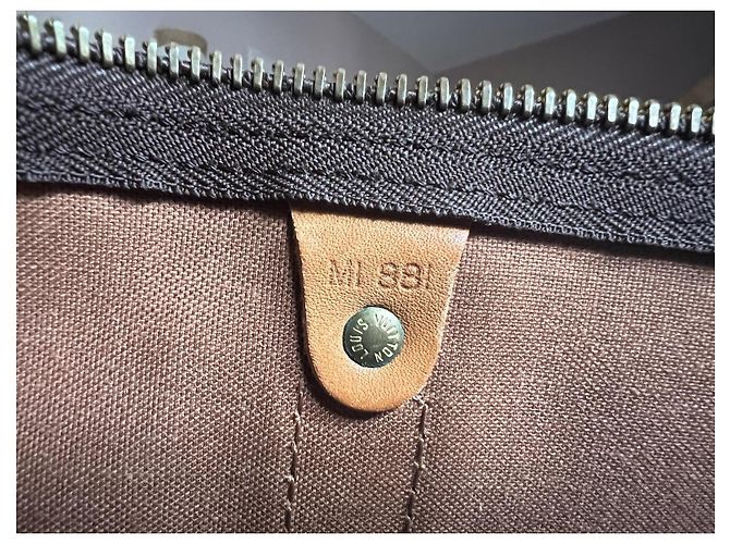 Autre Marque Keepall con il suo certificato Entropy. Monogramma - vista 11