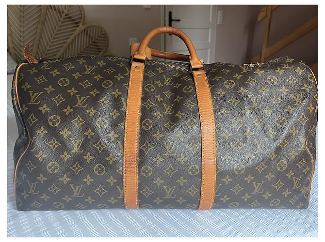 Autre Marque Keepall con il suo certificato Entropy. Monogramma - vista 2