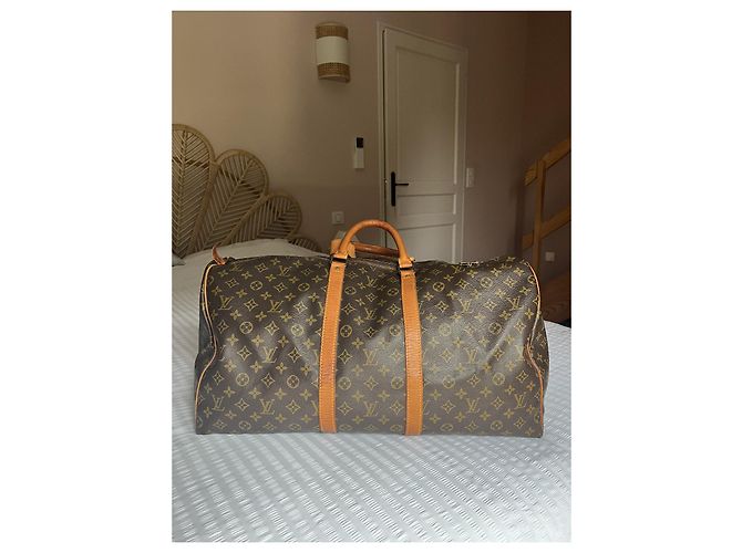 Autre Marque Keepall con il suo certificato Entropy. Monogramma - vista 3