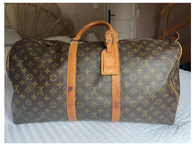 Autre Marque Keepall con il suo certificato Entropy. Monogramma - vista 5