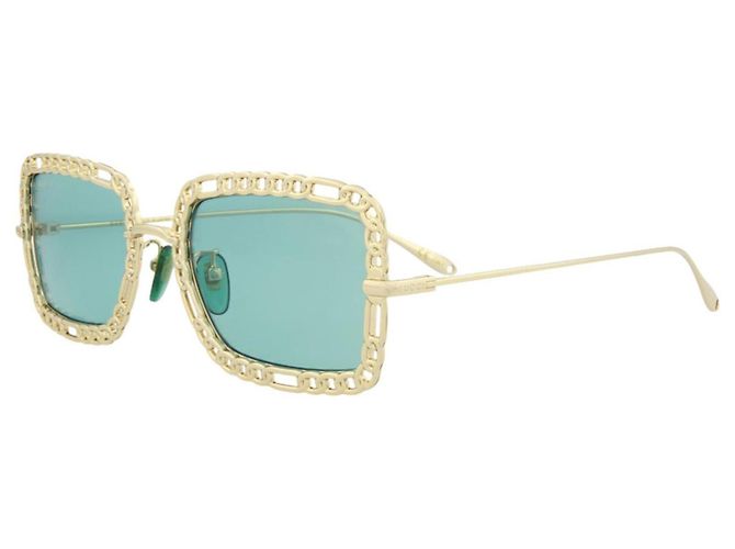 Nuevas gafas de sol GG1112S de Gucci Dorado Azul claro - vista 3