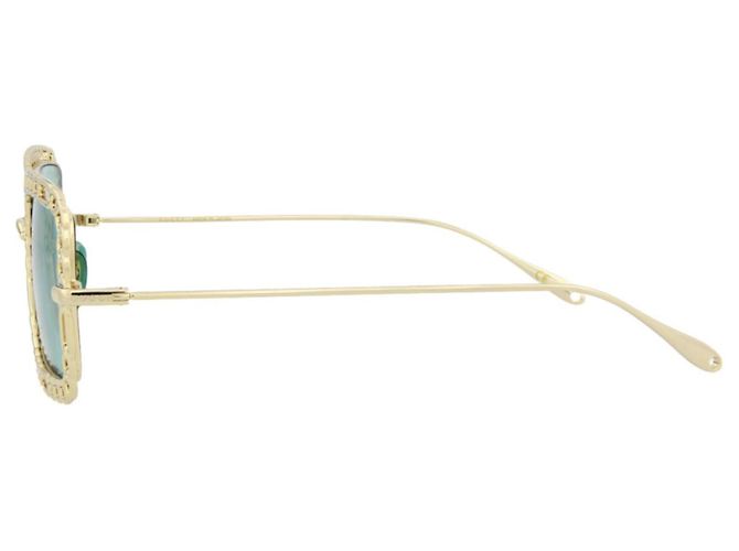 Nuevas gafas de sol GG1112S de Gucci Dorado Azul claro - vista 9