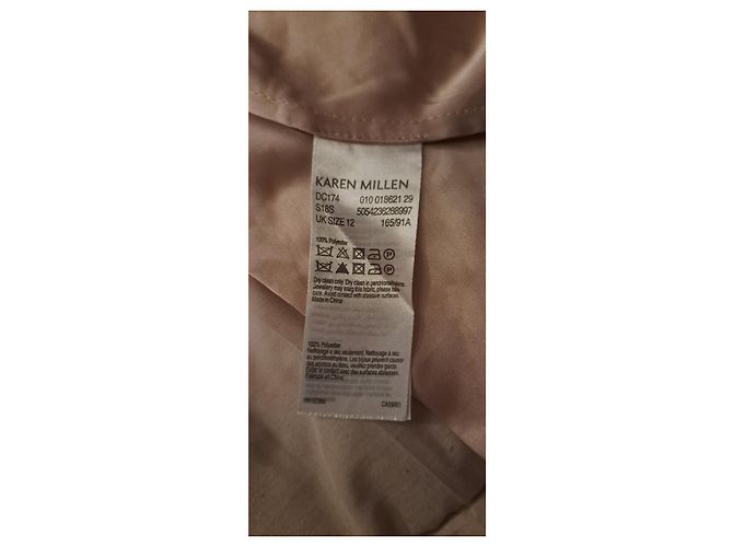 Vestido de ganchillo Karen Millen Verde Limón Verde claro - vista 5