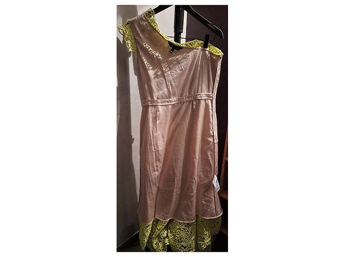 Vestido de ganchillo Karen Millen Verde Limón Verde claro - vista 8