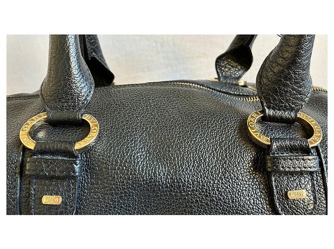 Bulgari Borsa Bvlgari Parentesi in pelle nera – Condizioni eccezionali Nero - vista 10
