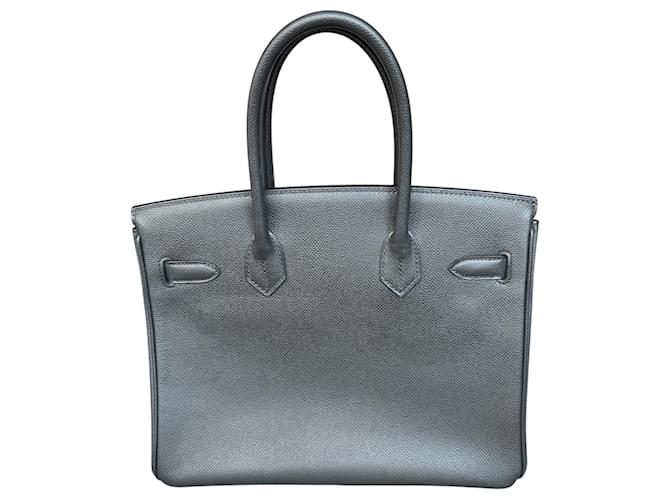 Borsa Hermès Birkin 30 Nero - vista 4