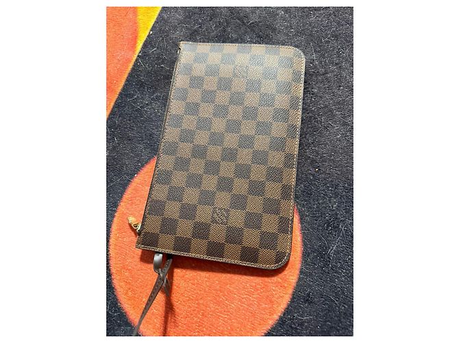 Borsa a mano Louis Vuitton Neverfull MM Pelle Marrone Chiaro - vista 11