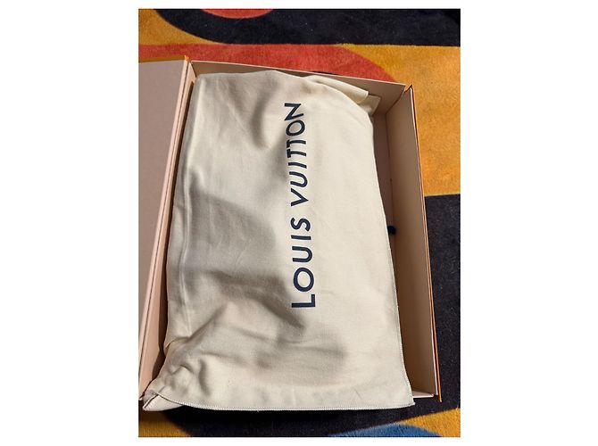 Borsa a mano Louis Vuitton Neverfull MM Pelle Marrone Chiaro - vista 18