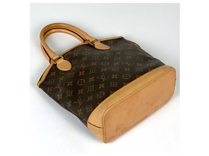 Borsa Tote Lockit di Louis Vuitton Marrone Monogramma - vista 2