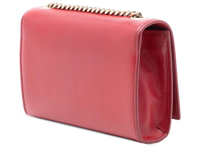 Borsa a tracolla Kate Monogram in pelle rossa Saint Laurent Rosso - vista 2