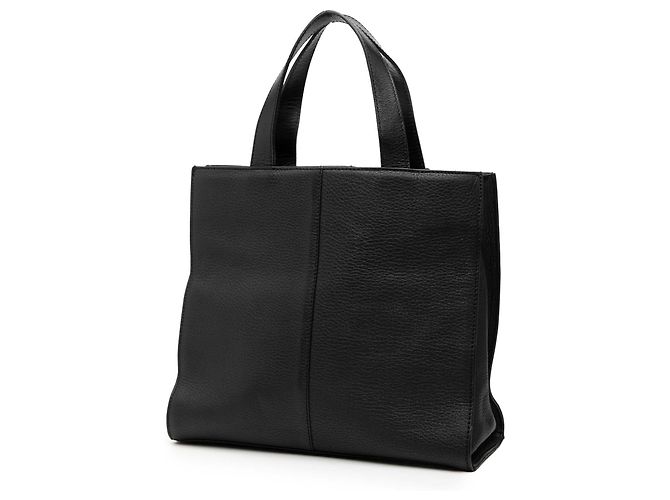 Burberry schwarze Leder-Tote - Ansicht 2
