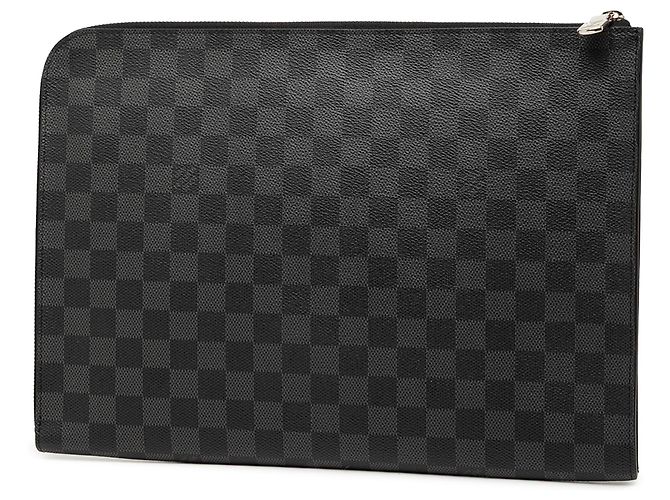 Pochette Jour GM Damier Graphite Nero Louis Vuitton - vista 2