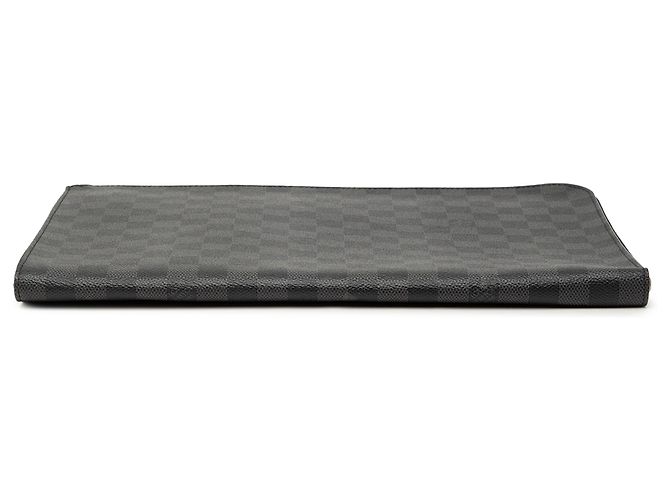Pochette Jour GM Damier Graphite Nero Louis Vuitton - vista 3