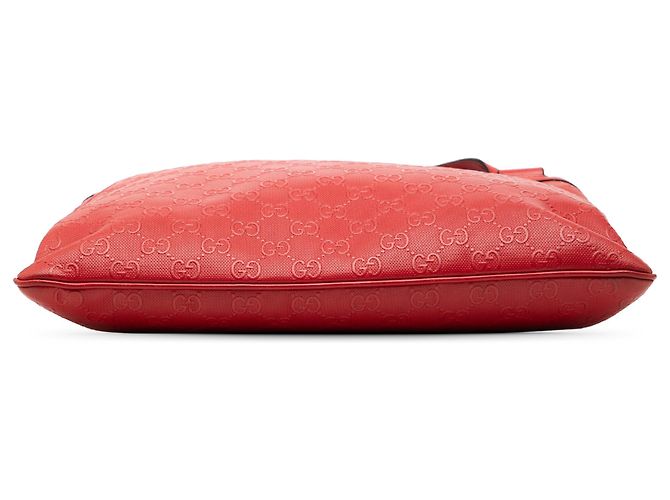 Crossbody Guccissima rossa di Gucci Rosso - vista 3