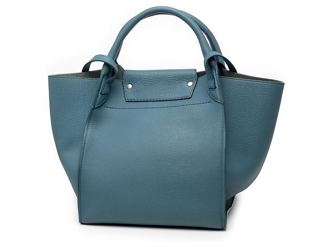 Big Bag Céline Große Tasche aus Blauem Rindsleder Celine - Ansicht 2
