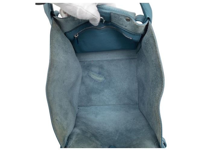Big Bag Céline Große Tasche aus Blauem Rindsleder Celine - Ansicht 4