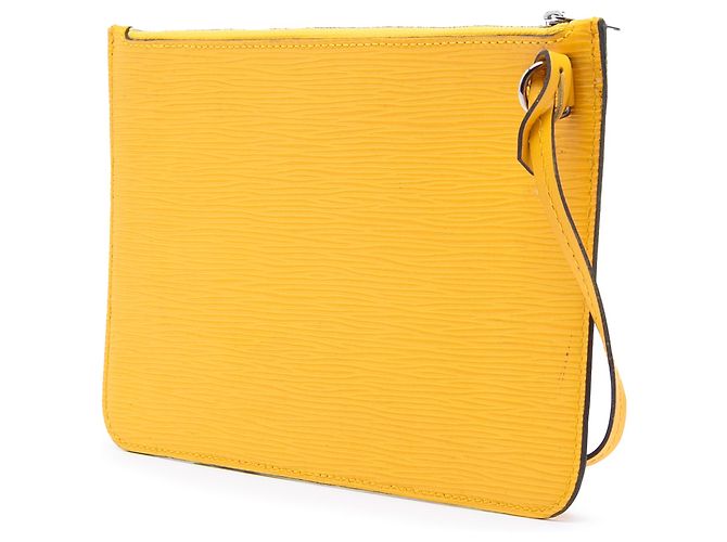 Pochette Neverfull Epi Giallo Louis Vuitton - vista 2