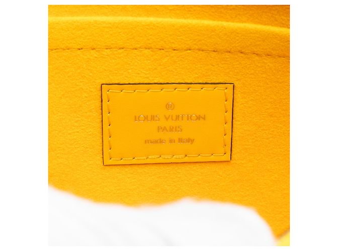 Pochette Neverfull Epi Giallo Louis Vuitton - vista 5