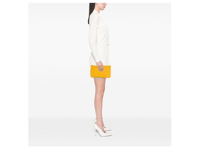 Pochette Neverfull Epi Giallo Louis Vuitton - vista 7